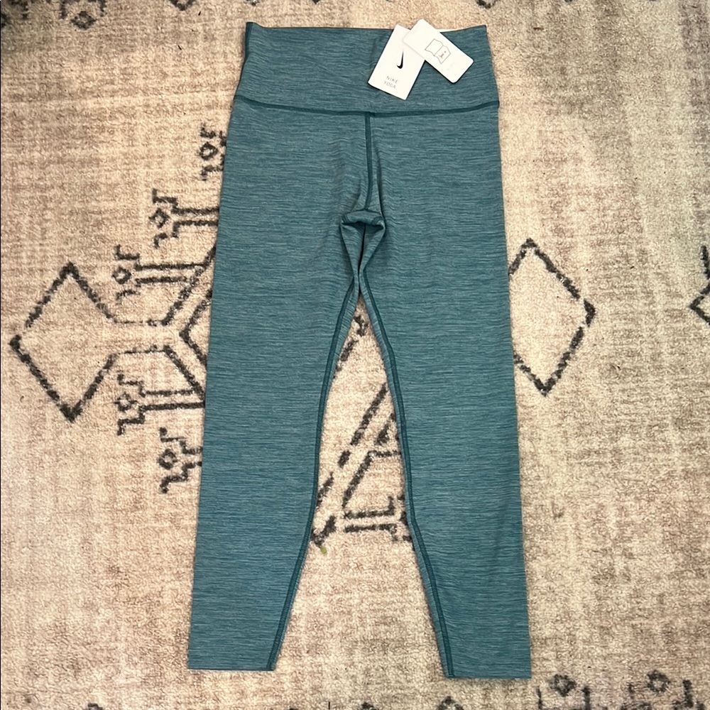 Nike Blue Leggings High Waist Full Length